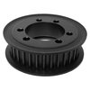 B B Manufacturing QD40-8M-20, Timing Pulley, Cast Iron, Black Oxide,  QD40-8M-20